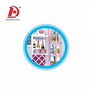HUADA Calidad Precios bajos Happy Girl Moderno Mini Plástico Eléctrico Musical Gabinete <span class=keywords><strong>de</strong></span> <span class=keywords><strong>cocina</strong></span> Juego <span class=keywords><strong>de</strong></span> juguete con luz Bebé Juguete educativo - Product Image 6
