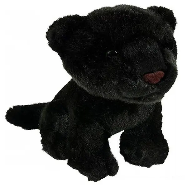 wholesale OEM soft plush custom black panther stuffed animal