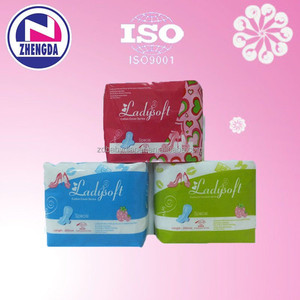 Produits d'hygiène féminine supplémentaire soins bio coton serviette hygiénique en vrac - Product Image 5