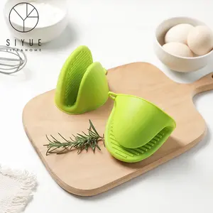 Custom Heat Resistant Cooking Pinch Mitts, Mini Oven Silicone Mitts ,Silicone Pot Holder 1238