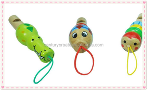 Haplopore animal vormige kids Houten fancy fluitje - Product Image 4