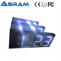 Imperméable à l'eau En Plein Air LED trafic numérique horloge/minuterie/compte à rebours/compteur affichage signe