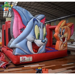 Nuova casa di rimbalzo castello gonfiabile <span class=keywords><strong>Tom</strong></span> e Jerry bouncer gonfiabile per i bambini - Product Image 2