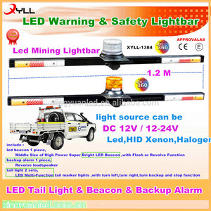Coche mina LED bar, la minería de camiones bar, mina del LED bar con luz trasera y faro y copia de seguridad de alarma - Product Image 1