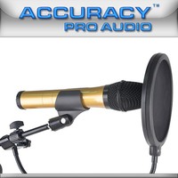 Micrófono de estudio con PS-8 de Audio profesional, protector de máscara con filtro, pantalla de viento