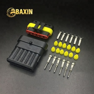 オスコネクタDJ7061Y-1.8-11/DJ7061Y-1.8-21スーパーシール1.5シリーズ6ピンメス - Product Image 1