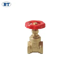 good market locking brass 3 way gate valve/stop valve