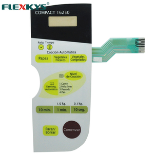 Fábrica de horno de microondas de película delgada de interruptor de teclado de membrana interruptor - Product Image 6