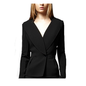 女性のためのオフィス制服のカスタムフロント写真 - Product Image 4