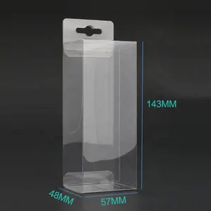 Прозрачная пластиковая коробка из ПВХ с принтом, складная Упаковка из ацетата, прозрачная виниловая ПВХ ПЭТ упаковочная коробка из ПЭТ
