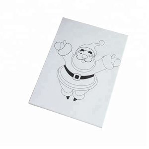 ขายส่งผ้าฝ้ายที่กำหนดเองก่อนพิมพ์ยืดผ้าใบ DIY ภาพวาดสีน้ำมันศิลปะโดยตัวเลขที่มีผ้าใบและกรอบ - Product Image 6