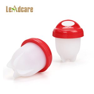 Sinh thái thân thiện không dính Silicone luộc vỏ trứng khuôn sáng tạo dễ sử dụng nồi hơi trứng không vỏ - Product Image 5