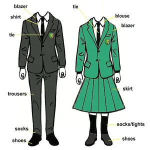 Ontwerp Uw Eigen Mooie Kinderen International School Uniform Met Foto 'S