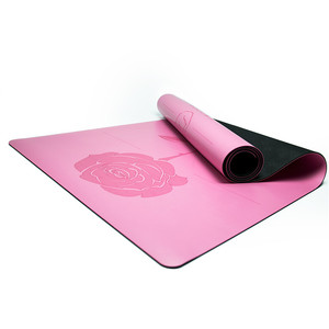 <span class=keywords><strong>Amazon</strong></span> Venta caliente decorativo Rosa Yoga Mat Taiwán venta al por mayor de goma de movimiento Yoga Mat - Product Image 1