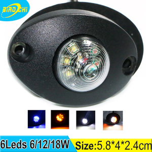 Haute qualité 6 Led mini strobe avertissement lumières <span class=keywords><strong>snake</strong></span> eye multi couleur refuge mini avertissement lumière - Product Image 1