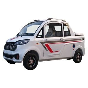 Chinês 4*<span class=keywords><strong>2</strong></span> Electric <span class=keywords><strong>Pickup</strong></span> <span class=keywords><strong>Truck</strong></span> 4-Person Fechado Cabin Hybrid Auto Gear Box <span class=keywords><strong>2</strong></span> Assentos de Nível Van para Vendas