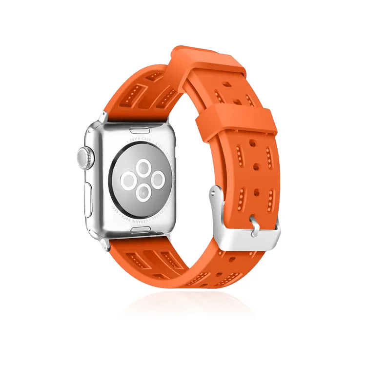 Pulsera de silicona pulsera deporte relojes correa para Iwatch