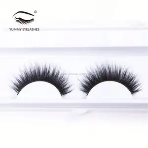 100% fait main 3d soie cils faux cils fabriqués en corée - Product Image 1