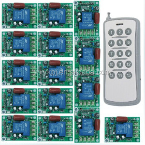 <span class=keywords><strong>Siglo</strong></span> Aoke 220 V/110 V 30A <span class=keywords><strong>15</strong></span> llaves de alta potencia 1 canal RF RK01SE220-38 - Product Image 2