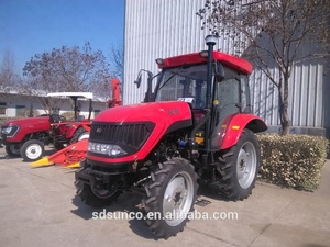 CE Approved Model 55 hp Tractor 554 Front End Loader TZ06D  Backhoe Excavator LW-7 - Product Image 3