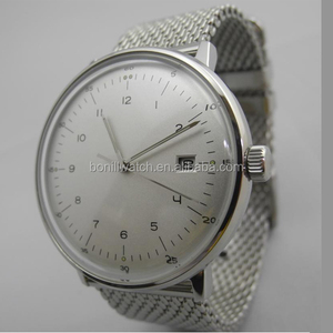 2015 todo de acero inoxidable <span class=keywords><strong>reloj</strong></span> de malla banda <span class=keywords><strong>reloj</strong></span> con <span class=keywords><strong>visible</strong></span> <span class=keywords><strong>mecanismo</strong></span> - Product Image 5