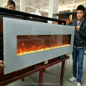 <strong>Electric</strong> <strong>Fireplace</strong> <strong>Heater</strong> Wall Mounted LED for Household or Hotel Use English Operating Language Metal Material