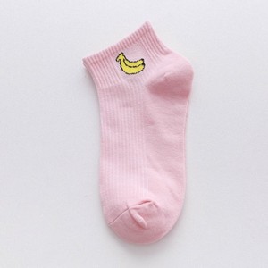 YUELI Custom <strong>Art</strong> Fresh Fruit Boat <strong>Socks</strong> Women Ankle Cotton <strong>Socks</strong> - Product Image 5