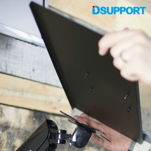 Vesa 100x100mm Bàn phím khay DIY đứng làm việc phụ kiện máy tính tùy chỉnh bàn phím chủ với lắp lỗ - Product Image 2