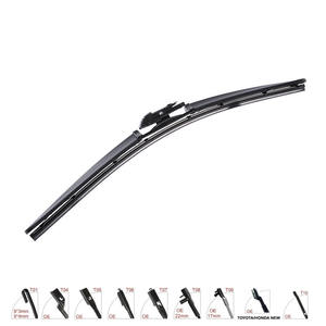 15 Năm Trung Quốc Nhà Máy Cấp Bằng Sáng Chế Phổ Chức Năng Nature Cao Su Phụ Tùng Ô Tô Xe Kính Chắn Gió Phẳng Lưỡi Gạt Nước - Product Image 2