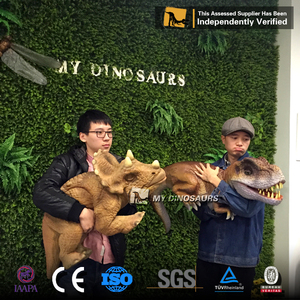 ของฉันDino-J12-3ไดโนเสาร์การแสดงสดเด็กไดโนเสาร์Petting