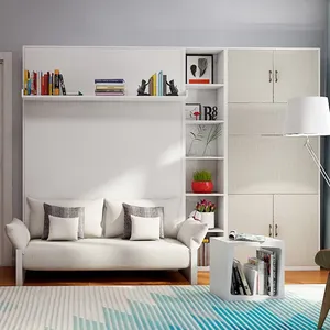 Letto a muro pieghevole di alta qualità letto a parete nascosto mobili per camera da letto <span class=keywords><strong>salvaspazio</strong></span> <span class=keywords><strong>letti</strong></span> a scomparsa con divano - Product Image 1