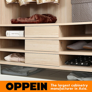 Diseño de tipo en forma de l armarios dormitorio abierta sin puertas - Product Image 3