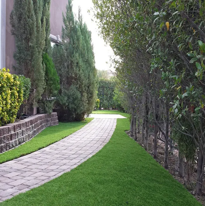 באיכות גבוהה מלאכותי דשא רצפת בית גן