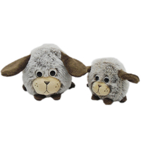 Certificat SEDEX usine OEM peluche petit chien animal de compagnie peluche souris jouet