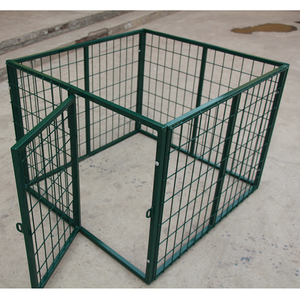 High Quality <strong>Outside</strong> <strong>Dog</strong> <strong>Kennels</strong> Runs With Shelfter in Grey Coating(XMR) - Product Image 3