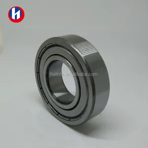 VXB Brand 16-PIECES RM2-2RS 3/8'' Roller Ball Bearing V Groove Rubber Sealed Line Track Roller Bearing Type