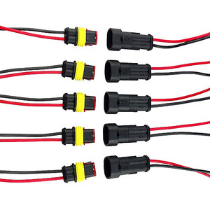 Tyco AMP 282080-1 2 3 4 5 6 핀 방수 와이어 남성 자동 커넥터 - Product Image 6