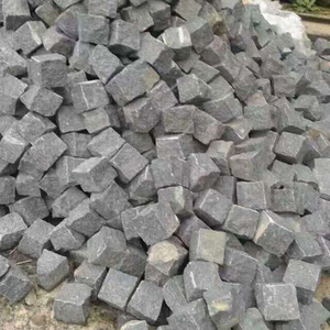 Granito cinza <span class=keywords><strong>654</strong></span> todas as pedras de cobble de divisão naturais - Product Image 6