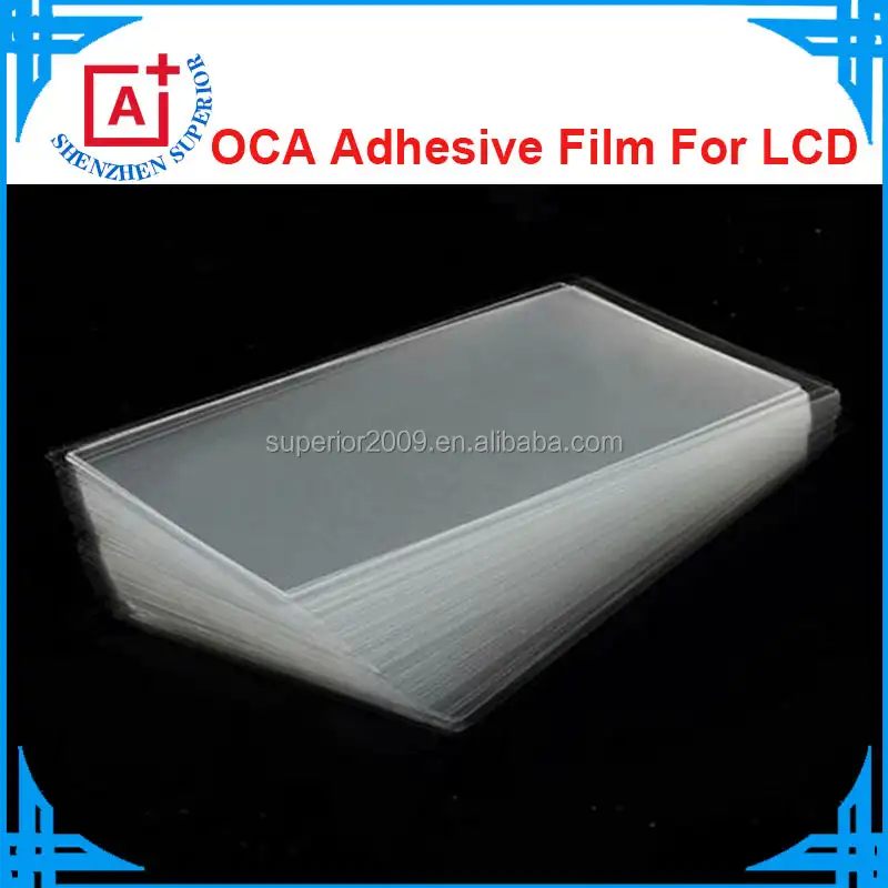OCA Film Perekat Bening Optik, untuk Samsung Galaxy S3/S4/S5/S6/Note 2/ Note 3/ Note 4/9200/Iphone 6 5 4/Sony/LG G2/G3/G4