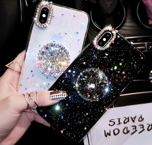 Étui de téléphone portable doux et brillant coloré et mignon pour <span class=keywords><strong>iPhone</strong></span> Xr X XS MAX 7 8 11 <span class=keywords><strong>12</strong></span> 13 14 15 16 Plus Pro Max - Product Image 2
