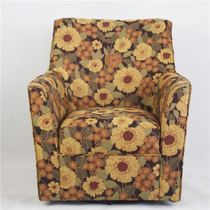 Chine fleur imprimé rembourrés chaises de salon <span class=keywords><strong>fauteuil</strong></span> offres - Product Image 1
