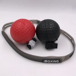Cabeza de silicona banda con guantes de boxeo de reflejo velocidad Bola de formación - Product Image 1
