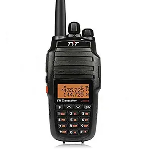 Talkie-walkie tyt 8000d th-uv8000d 10w רצועה כפולה נייד נייד כף יד נייד Vhf uhf uf uhf
