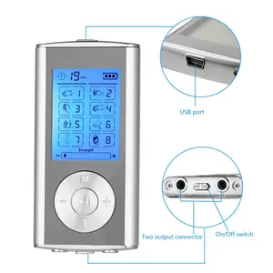 China atacado personalizado elétrico muscular estimulador ems equipamentos de fisioterapia Mini Dezenas e EMS Muscular estimulador alívio da dor - Product Image 2