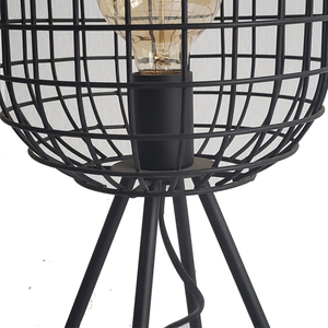 Trépied industriel moderne avec abat-jour Led, en forme de <span class=keywords><strong>Cage</strong></span>, pour l'intérieur, lampe de sol, pour le salon - Product Image 2