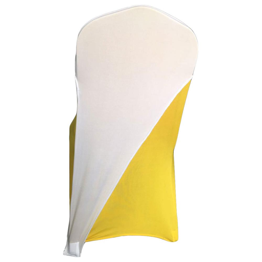 Распродажа, свадебные белые чехлы на стулья из лайкры и спандекса