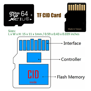 Smare Write変更可能なカスタムメモリカード32GBナビゲーション変更CidSDカード - Product Image 4