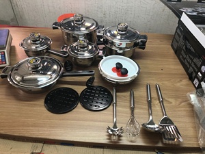แอฟริกาใต้24ชิ้นสแตนเลสชุดเครื่องครัวสำหรับตลาดแอฟริกาใต้ MSF-3659 - Product Image 5