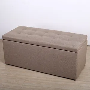 Moderno Tessuto Ricoperto di Velluto Pouf Per Living Room Furniture