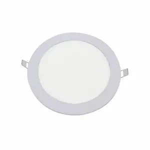 18 w 225mm çap ultra ince yuvarlak led panel lambası gömülü kaliteli